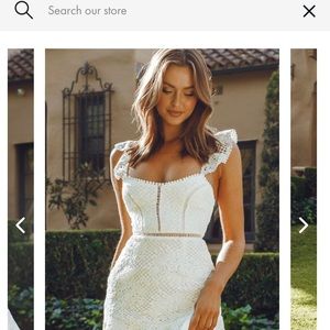 Brand new Selfie Leslie dress. Tags still on.